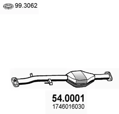 Catalytic Converter Toyota CARINA E VI Saloon · Toyota CARINA E VI · Toyota CARINA E VI Sportswagon