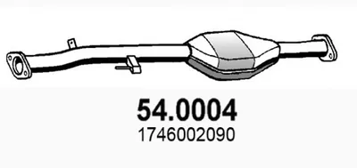 Catalytic Converter Toyota CARINA E VI Saloon · Toyota CARINA E VI · Toyota CARINA E VI Sportswagon