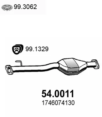 Catalytic Converter Toyota RAV 4 I · Toyota RAV 4 I Cabrio
