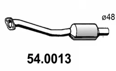 Catalytic Converter Toyota YARIS VERSO
