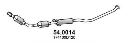 Catalytic Converter Toyota COROLLA Liftback · Toyota COROLLA · Toyota COROLLA Saloon