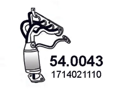 Catalytic Converter Toyota YARIS