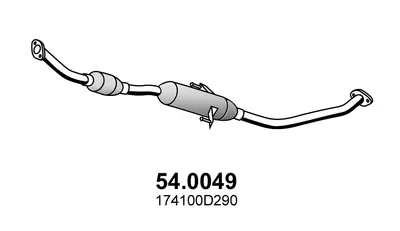 Catalytic Converter Toyota COROLLA Verso