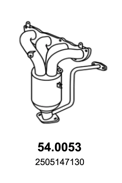 Catalytic Converter Toyota YARIS · Toyota AURIS · Toyota AURIS Estate