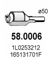 Catalytic Converter Seat CORDOBA · Seat TOLEDO I · Seat IBIZA II