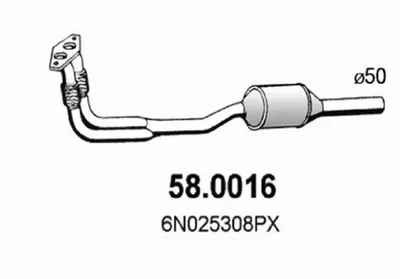 Catalytic Converter Vw POLO III