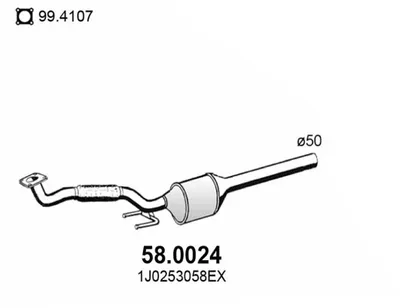 Catalytic Converter Seat LEON · Skoda OCTAVIA I · Skoda OCTAVIA I Combi