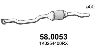 Catalytic Converter Audi A3 · Audi A3 Sportback · Vw TOURAN