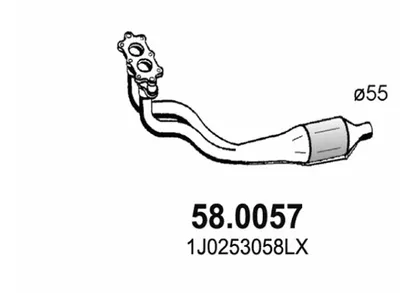 Catalytic Converter Audi A3 · Seat TOLEDO II · Seat LEON