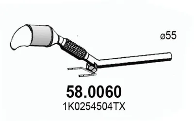 Catalytic Converter Seat ALTEA · Seat TOLEDO III · Seat LEON