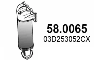 Catalytic Converter Vw FOX Hatchback