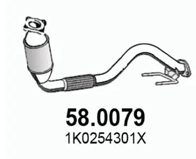 Catalytic Converter Audi A3 · Audi A3 Sportback · Skoda OCTAVIA I