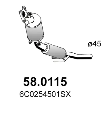 Catalytic Converter Seat IBIZA III · Seat IBIZA IV · Seat IBIZA IV SC