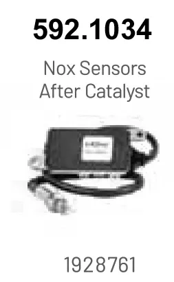 Sensor NOx, catalyst NOx ASSO 592.1034