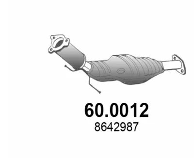 Catalytic Converter Volvo S80 I · Volvo V70 II · Volvo S60 I