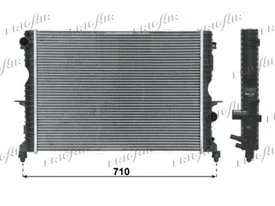 Radiator, engine cooling Land Rover DISCOVERY II