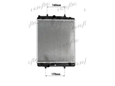 Radiator, engine cooling Citroën C1 · Peugeot 107 · Toyota AYGO