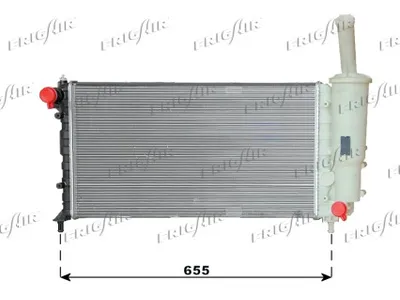 Radiator, engine cooling Fiat PUNTO · Fiat PUNTO Hatchback Van · Aixam A.751