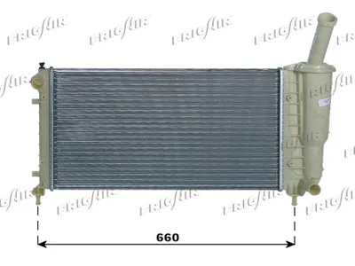 Radiator, engine cooling Fiat PUNTO · Fiat IDEA