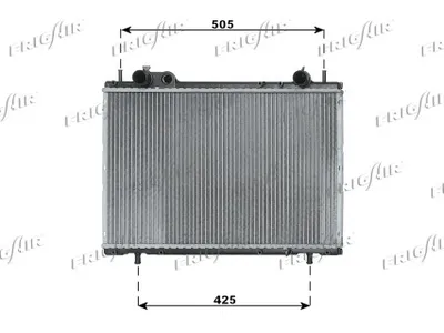 Radiator, engine cooling Fiat BRAVA · Fiat BRAVO I · Fiat MAREA