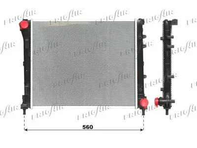 Radiator, engine cooling Fiat 500 · Fiat 500 C · Fiat PANDA