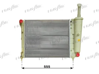 Radiator, engine cooling Fiat 500 · Ford KA · Fiat 500 C