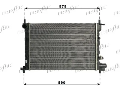 Radiator, engine cooling Ford FIESTA IV · Ford PUMA