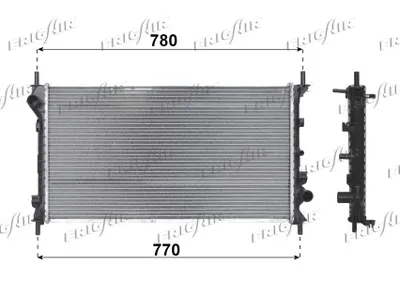 Radiator, engine cooling Ford TOURNEO CONNECT · Ford TRANSIT CONNECT