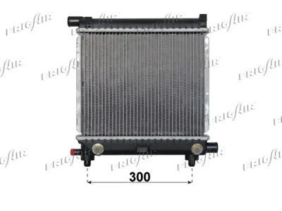 Radiator, engine cooling Mercedes-Benz 124 Saloon · Mercedes-Benz 124 T-Model · Mercedes-Benz 190