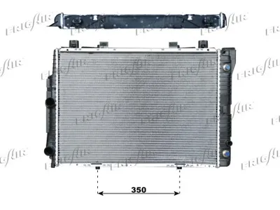 Radiator, engine cooling Mercedes-Benz S-CLASS