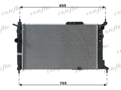Radiator, engine cooling Opel ASTRA F Saloon · Opel ASTRA F Convertible · Opel ASTRA F Hatchback
