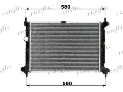 Radiator, engine cooling Opel ASTRA F Saloon · Opel ASTRA F Hatchback · Vauxhall ASTRA Mk III Hatchback