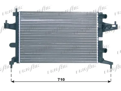Radiator, engine cooling Opel CORSA C · Vauxhall CORSA Mk II · Opel TIGRA TwinTop