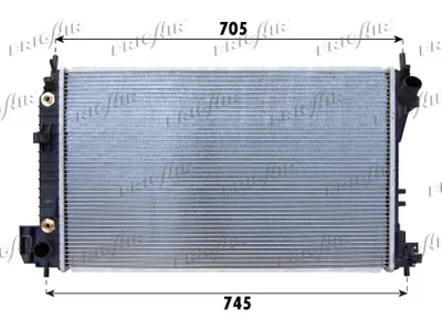 Radiator, engine cooling Opel VECTRA C · Opel VECTRA C GTS · Vauxhall VECTRA Mk II