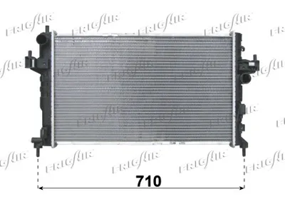 Radiator, engine cooling Opel CORSA C · Vauxhall CORSA Mk II · Vauxhall CORSAVAN Mk II Hatchback Van