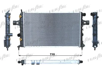Radiator, engine cooling Opel ASTRA G Hatchback · Opel ASTRA G Estate · Opel ASTRA G Saloon