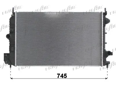 Radiator, engine cooling Opel VECTRA C · Opel VECTRA C GTS · Vauxhall VECTRA Mk II