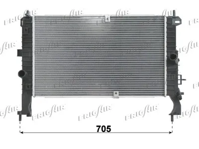 Radiator, engine cooling Opel MERIVA A MPV · Vauxhall MERIVA A