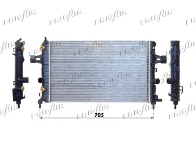 Radiator, engine cooling Opel ASTRA H · Opel ASTRA H Estate · Opel ASTRA H GTC