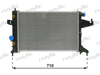 Radiator, engine cooling Opel CORSA C · Vauxhall CORSA Mk II · Vauxhall CORSAVAN Mk II Hatchback Van