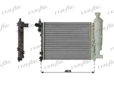 Radiator, engine cooling Peugeot 106 I