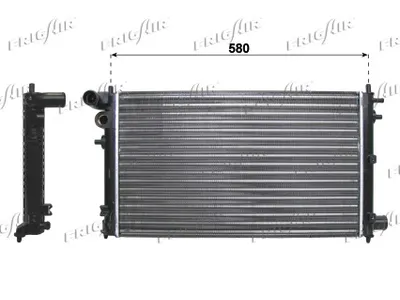 Radiator, engine cooling Citroën SAXO · Peugeot 106 II