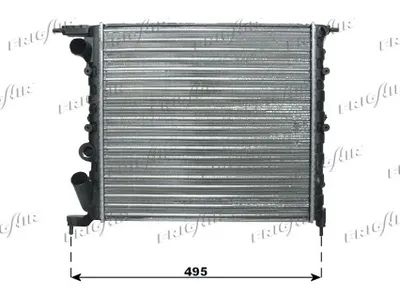 Radiator, engine cooling Renault CLIO I · Renault 19 I · Renault 19 I Chamade