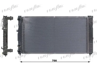 Radiator, engine cooling Audi A4 B5 · Vw PASSAT B5 · Audi A6 C5