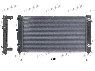 Radiator, engine cooling Audi A4 B5 · Vw PASSAT B5 · Audi A6 C5