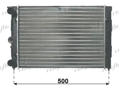 Radiator, engine cooling Vw JETTA I · Vw SANTANA · Vw SCIROCCO
