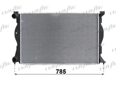 Radiator, engine cooling Audi A6 C6 · Audi A6 C6 Avant