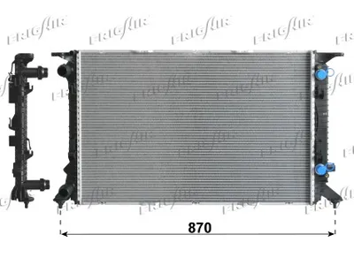 Radiator, engine cooling Audi A5 · Audi A4 B8 · Audi A4 B8 Avant