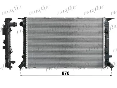 Radiator, engine cooling Audi A5 · Audi A4 B8 · Audi A4 B8 Avant