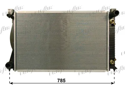 Radiator, engine cooling Audi A6 C6 · Audi A6 C6 Avant · Audi A6 Allroad C6